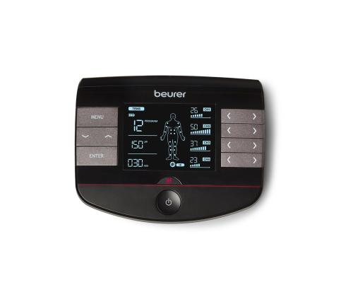 Beurer 4-in-one, lämmitystoiminto, musta - Digitaalinen TENS/EMS-stimulaattori