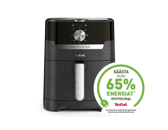 Tefal Easy Fry & Grill, 1550 W, musta - Kuumailmakeitin