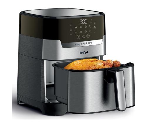 Tefal Easy Fry & Grill, 1400 W, ruostumatonta terästä - Kuumailmapannu