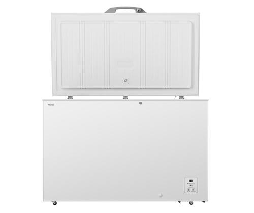 Hisense, 372 L, leveys 124,3 cm, valkoinen - Pakastelokero