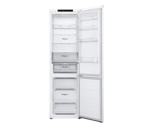 LG, NoFrost, 387 L, korkeus 203 cm, valkoinen - Jääkaappi ja pakastin