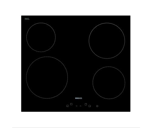 Keraaminen keittotaso Beko
