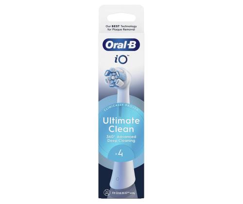 Braun Oral-B UltimateClean, 4 kpl, valkoinen - Lisäharjat