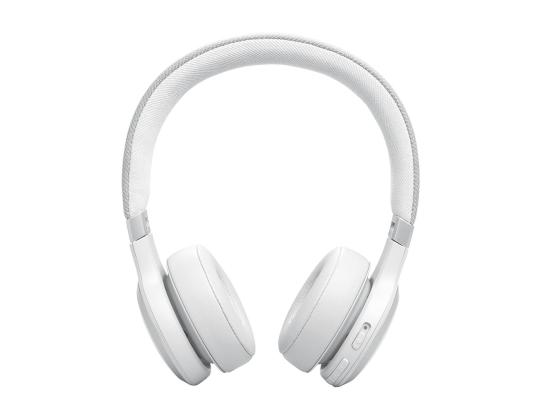 JBL Live 670NC, mukautuva melunvaimennus, valkoinen - langattomat korvakuulokkeet