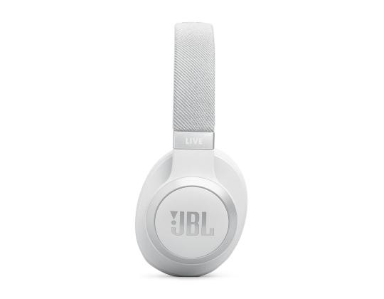 JBL Live 770NC, Mukautuva melunvaimennus, valkoinen - Langattomat korvakuulokkeet
