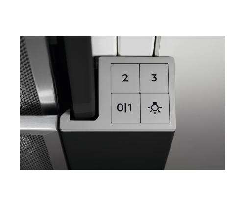 Electrolux, 410 m³/h, leveys 59,8 cm, musta - Integroitu ilmanpuhdistin