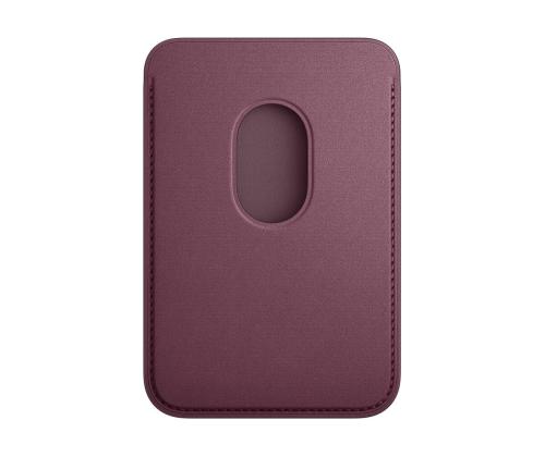 Apple FineWoven Wallet, Magsafe, violetti - Korttitasku
