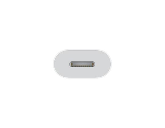 Apple USB-C - Lightning, valkoinen - Sovitin