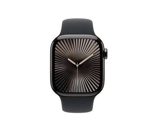 Apple Sport Band, 42 mm, S/M, musta - Watch Strap - Kellon hihna