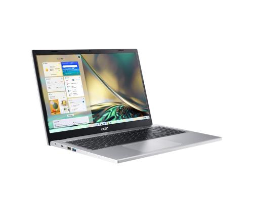 Acer Aspire 3 15 A315-24P, 15.6´´, FHD, Ryzen 5, 8 Gt, 256 Gt, ENG, hopea - kannettava tietokone