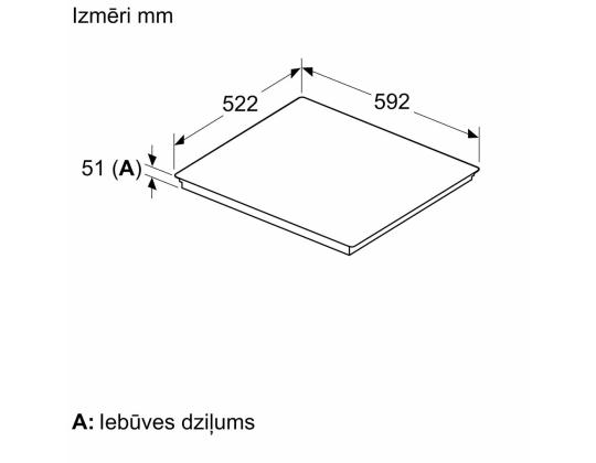 Bosch, Series 6, kehyksetön, musta - Integroitu induktioliesi