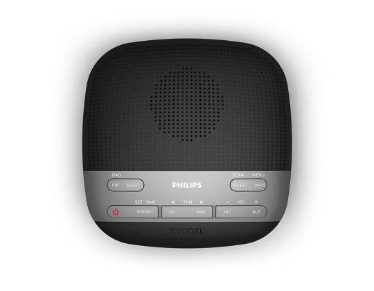 Philips TAR3505, FM, DAB+, musta - Kelloradio