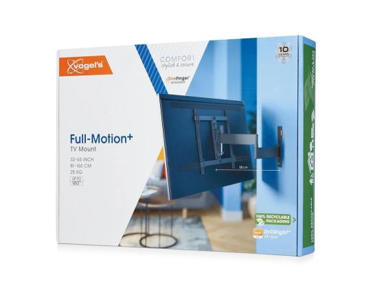 Vogelin Comfort Full-Motion, 32" - 65", musta - TV-seinäteline
