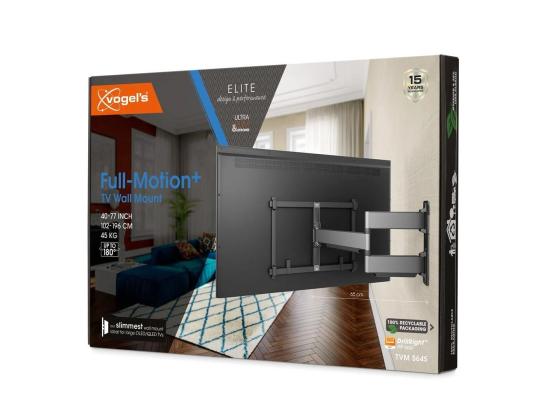 Vogel´s Elite Full-Motion, 40" - 77", musta - TV-seinäteline