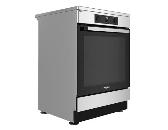 Whirlpool, 83 L, ruostumaton teräs - Vapaasti seisova induktioliesi