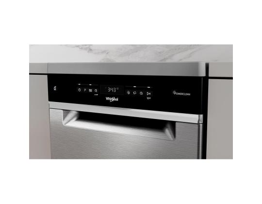 Whirlpool, 10 astiasetti, ruostumaton teräs - Vapaasti seisova astianpesukone