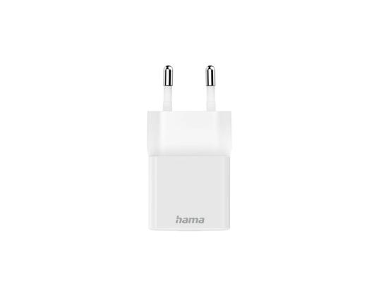 Hama Pikalaturi, USB-C, 20 W, valkoinen - Virtalähde