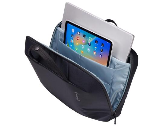 Thule Subterra 2 Attaché, 16" MacBook, musta - Kannettavan tietokoneen laukku