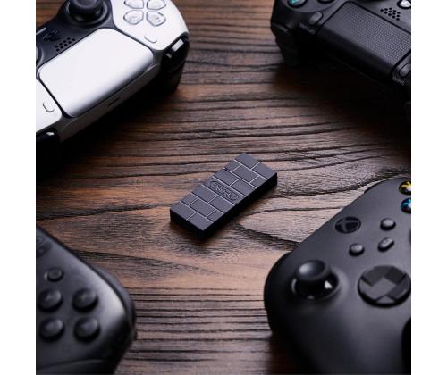8BitDo USB Wireless Adapter 2, musta - Langaton ohjainsovitin