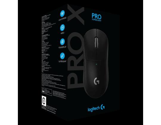 Logitech Pro X, musta - Langaton optinen hiiri
