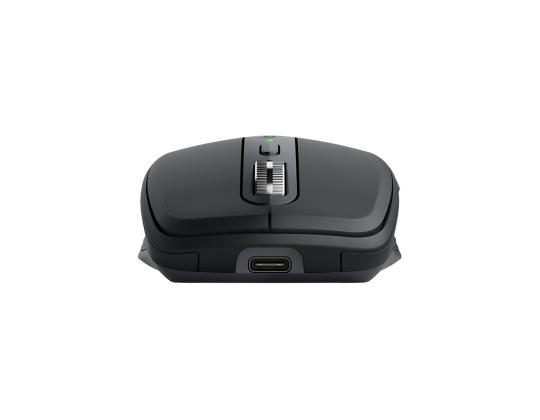 Logitech MX Anywhere 3S, äänetön, musta - Langaton hiiri