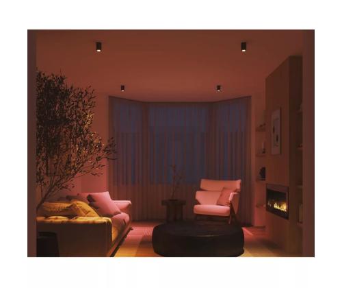 Philips Hue Essential Starter Kit, Spotlight + Hue Bridge, Full Color, GU10, 3 kpl, valkoinen - SmartLight-pakkaus