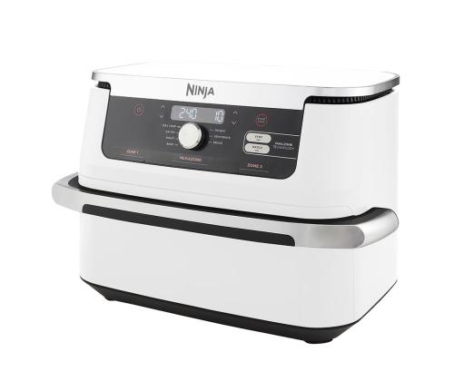 Ninja Foodi FlexDrawer Dual, 10,4 L, 2470 W, valkoinen - Kuumailmapannu