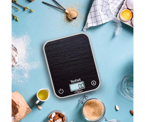 Tefal Optiss, tummanharmaa - Keittiövaaka