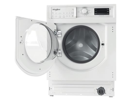 Whirlpool, 7 kg / 5 kg, syvyys 55 cm, 1400 rpm - Integroitu pesukone kuivausrummulla