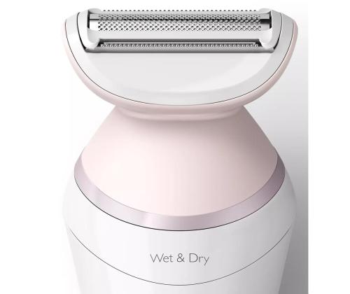 Philips Lady Shaver Series 8000, märkä- ja kuivaparranajokone, valkoinen - Johdoton parranajokoneet