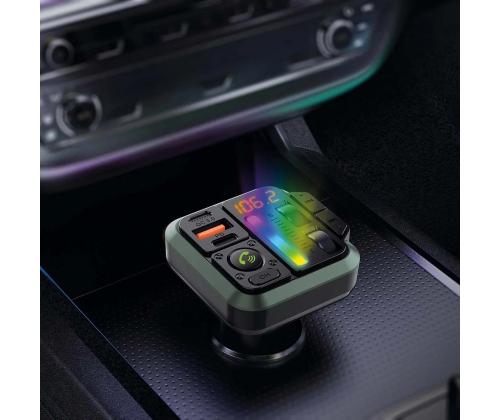 Nedis Car FM Transmitter Fixed, musta - FM-lähetin - FM-lähetin