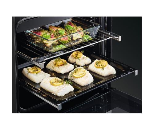 AEG 6000 Series SteamBake, 58 L, leveys 50 cm, ruostumatonta terästä - Induktioliesi