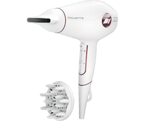 Rowenta Volumizer, 1800 W, valkoinen - Hiustenkuivaaja