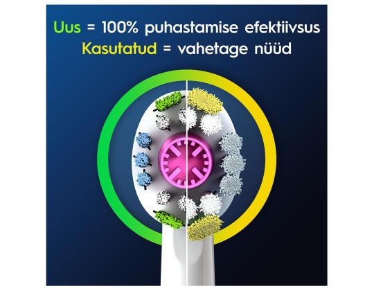 Braun Oral-B Pro 3D White, 2 tk, valkoinen - Varuharjad
