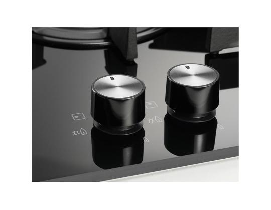 Electrolux, laius 29 cm, must - Integreeritav gaasipliidiplaat