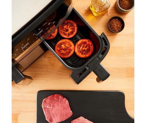 Tefal Dual Easy Fry & Grill Air Fryer, 8,3 L, ruostumatonta terästä - Kuumailmafritti