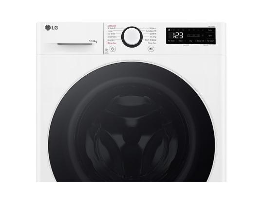LG, 10 kg / 6 kg, syvyys 55 cm, 1400 rpm - Pesukone kuivausrummulla