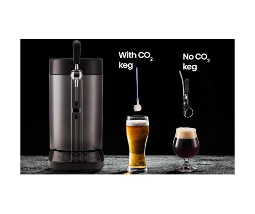 Hisense, 5 L, tummanharmaa - Olutannostelija