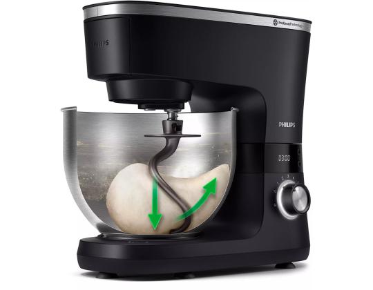 Philips Series 7000, 5,5 L, 1000 W, musta - Monitoimikone