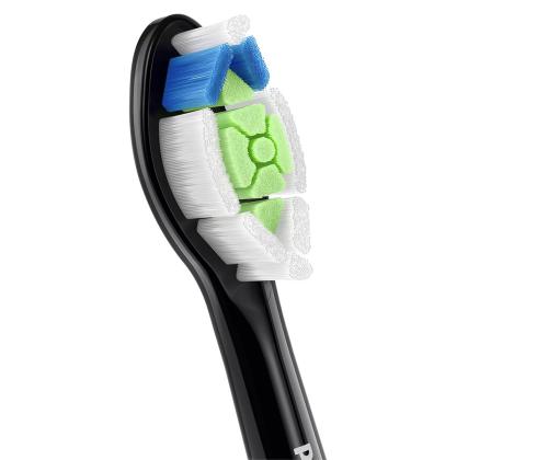 Philips Sonicare Optimal White, 4 kpl, musta - Hammasharjan kärjet