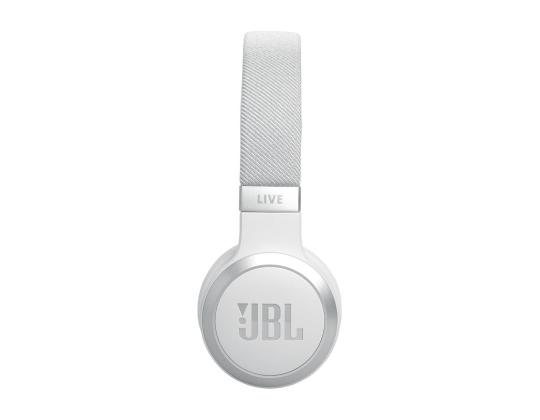 JBL Live 670NC, mukautuva melunvaimennus, valkoinen - langattomat korvakuulokkeet