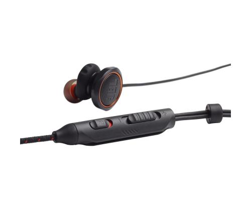 JBL Quantum 50, musta/punainen - In-ear kuulokkeet