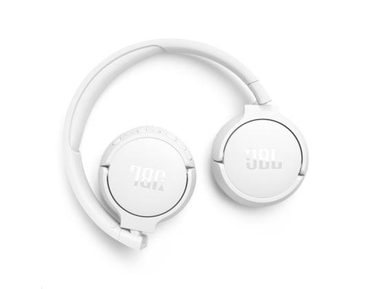 JBL Tune 670NC, mukautuva melunvaimennus, valkoinen - On-ear langattomat kuulokkeet