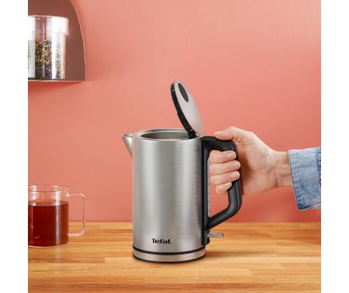 Tefal Bronx, 1,7 L, ruostumaton teräs - Vesikeittoja