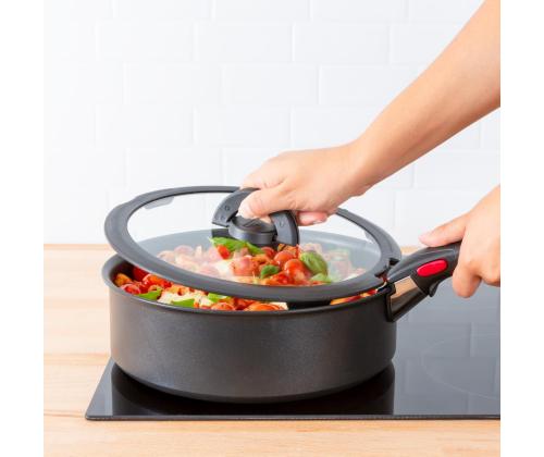 Tefal Ingenio, 22 cm - Lasipurkki