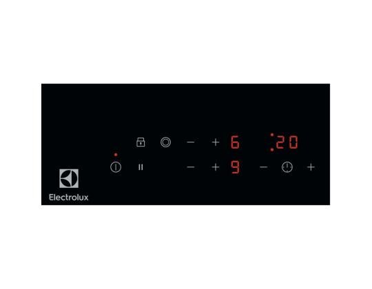 Electrolux 300 Domino, kehyksetön, leveys 29 cm, musta - Integroitu keraaminen liesi