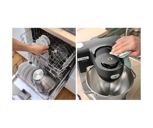 Bosch, Series 6, 1600 W, musta - Ruoankäsittelykoneet