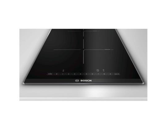 Bosch sarja 6 Domino, leveys 30,6 cm, teräsrunko, musta - Integroitu induktioliesi