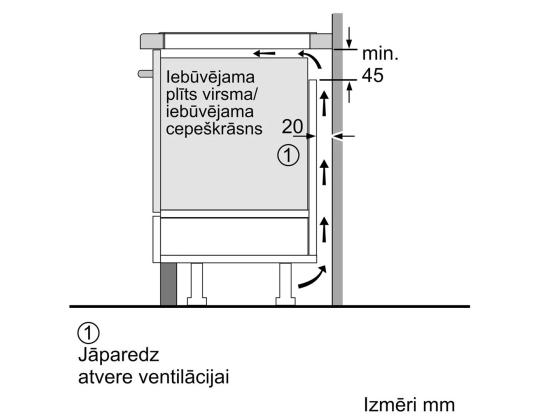 Bosch, Series 6, kehyksetön, musta - Integroitu induktioliesi