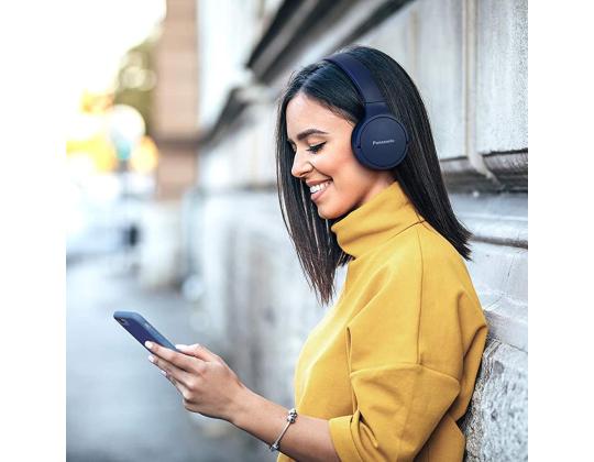Panasonic RB-HF420BE-A, sininen - On-ear langattomat kuulokkeet